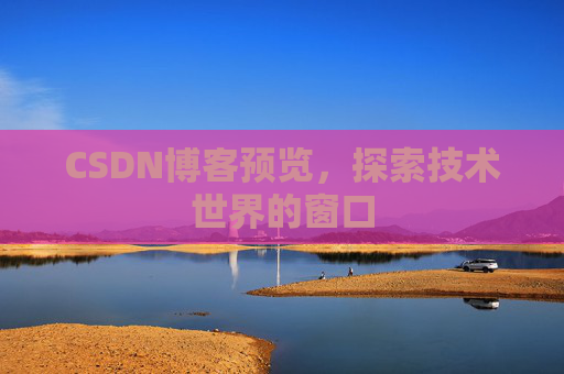 CSDN博客预览，探索技术世界的窗口
